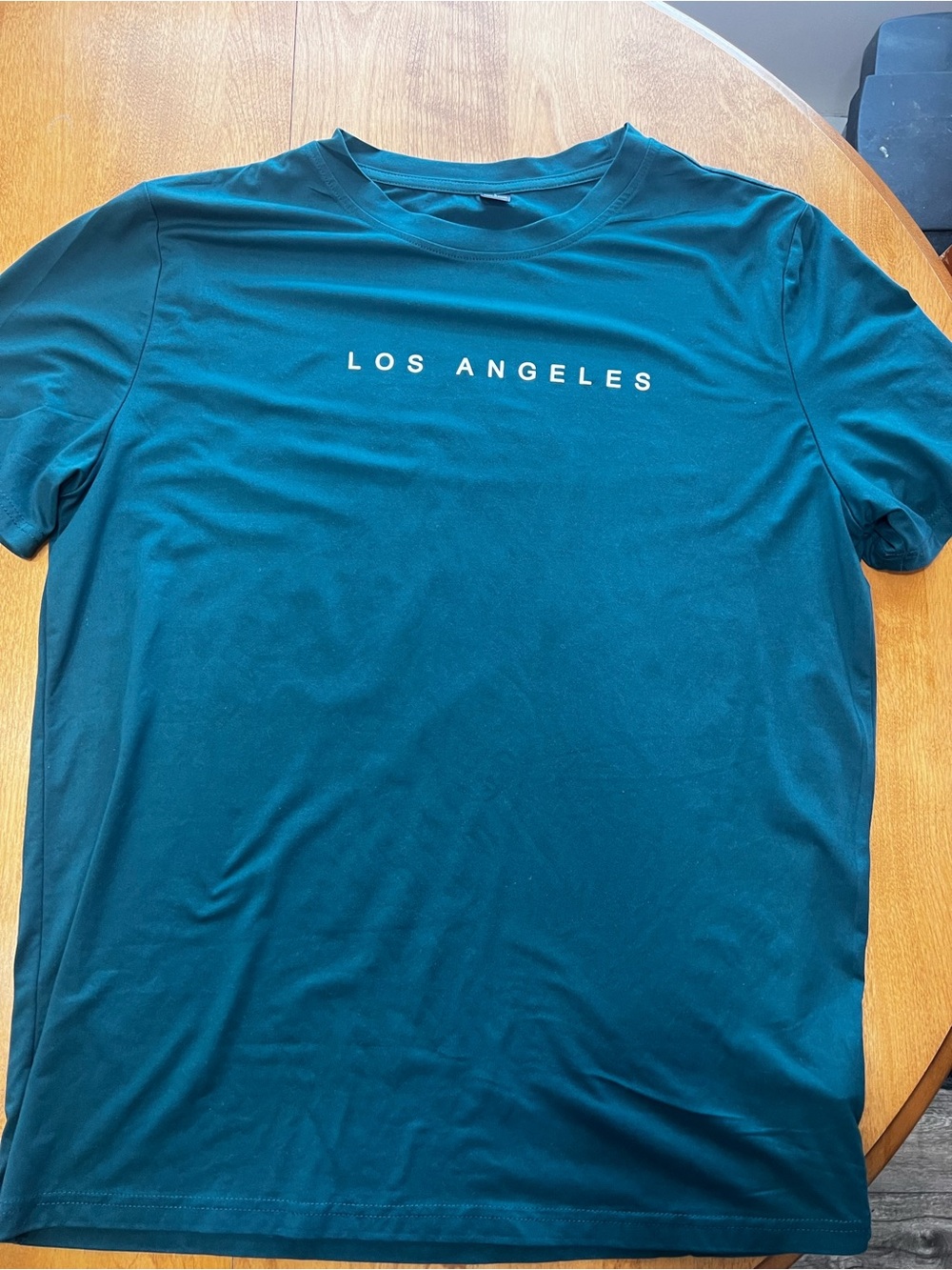 NFINITY Teal LOS ANGELES Short Sleeve Crew Tee